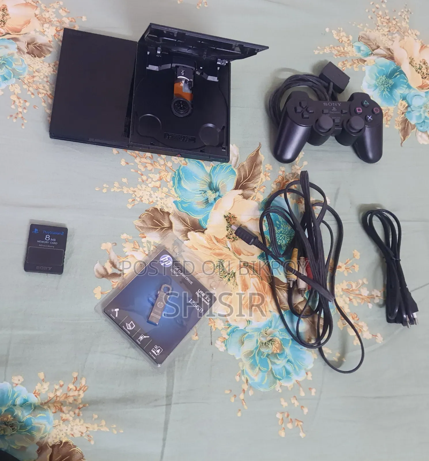 Sony Ps2 Slim 128gb 34 Games