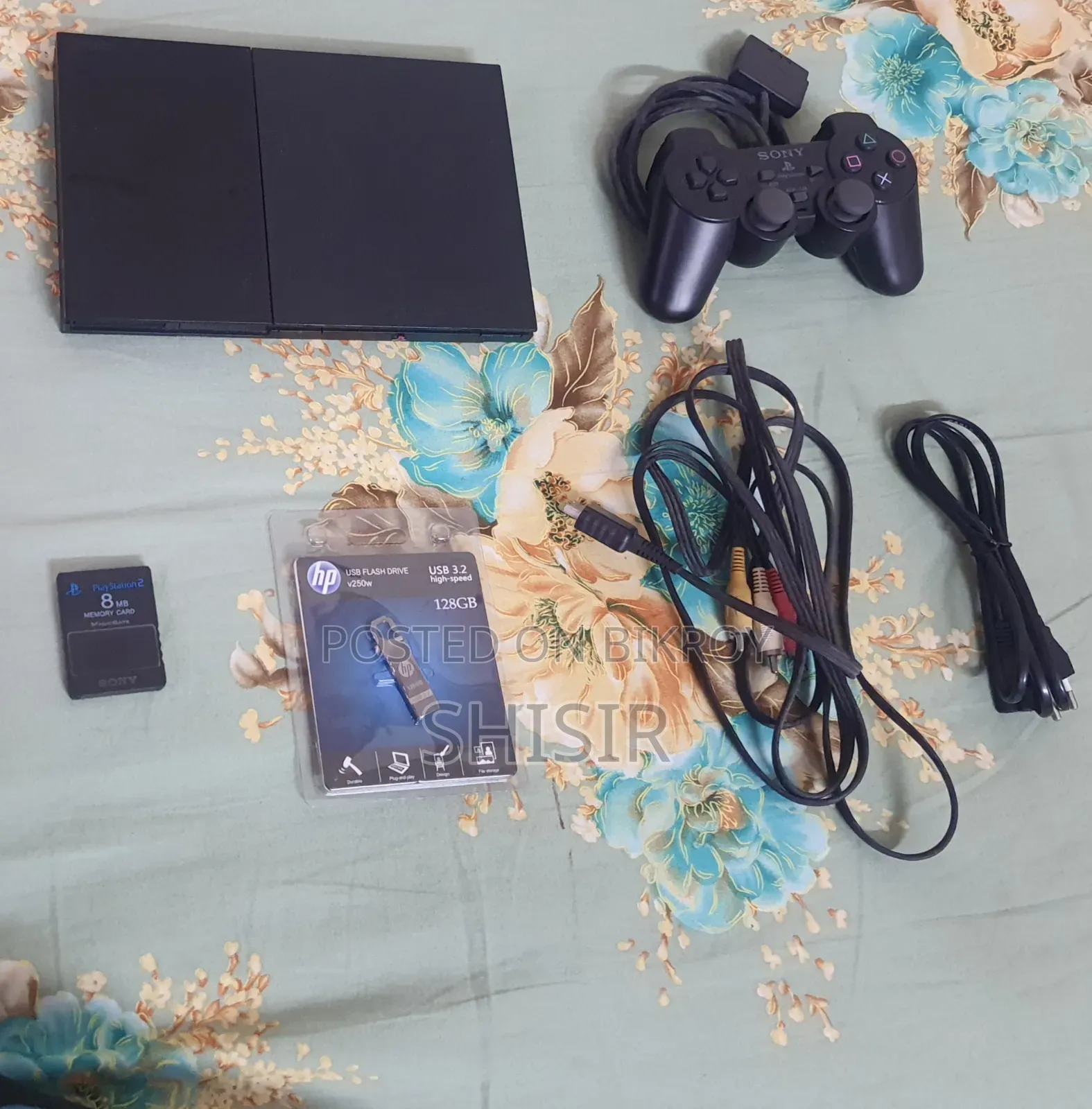 Sony Ps2 Slim 128gb 34 Games