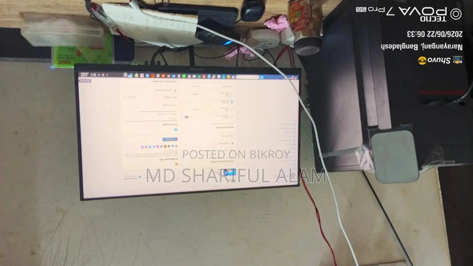 Desktop Computer 8GB RAM Intel Core i5 SSD 1TB