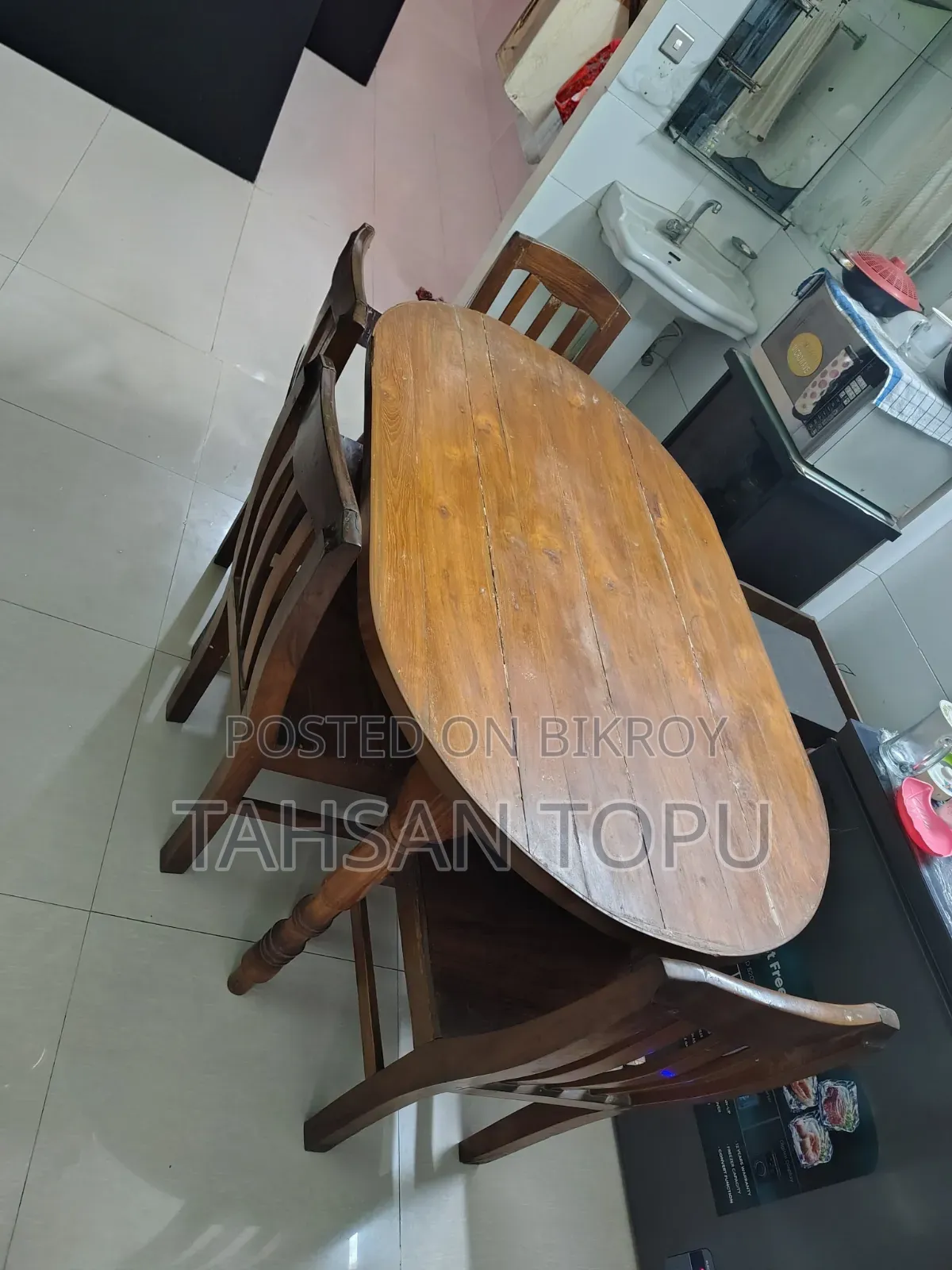 Teak Wood Dining Table