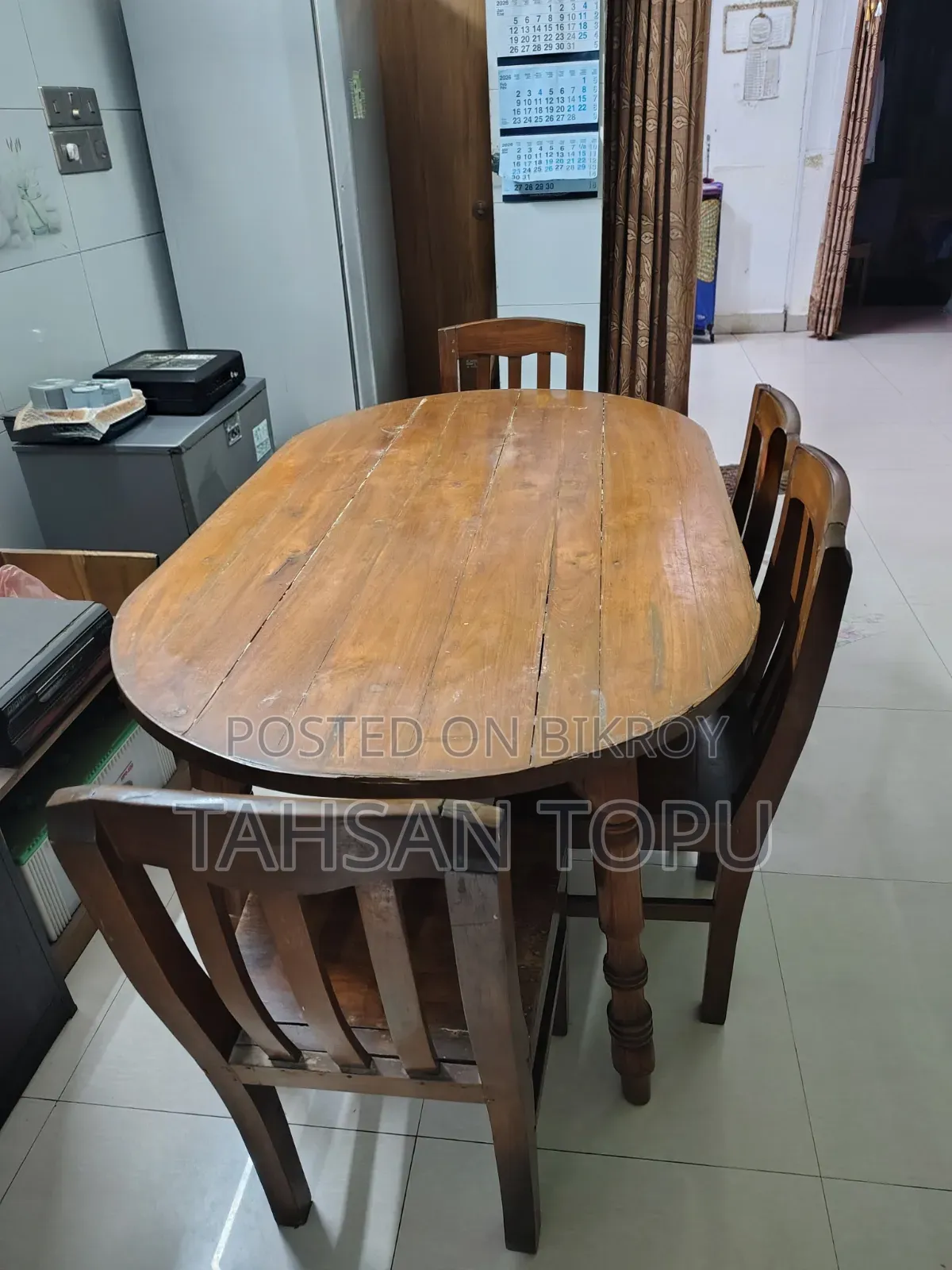Teak Wood Dining Table