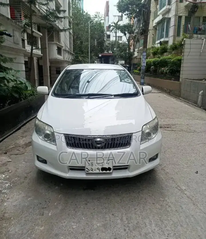 টয়োটা এক্সিও ২০০৮ সাদা