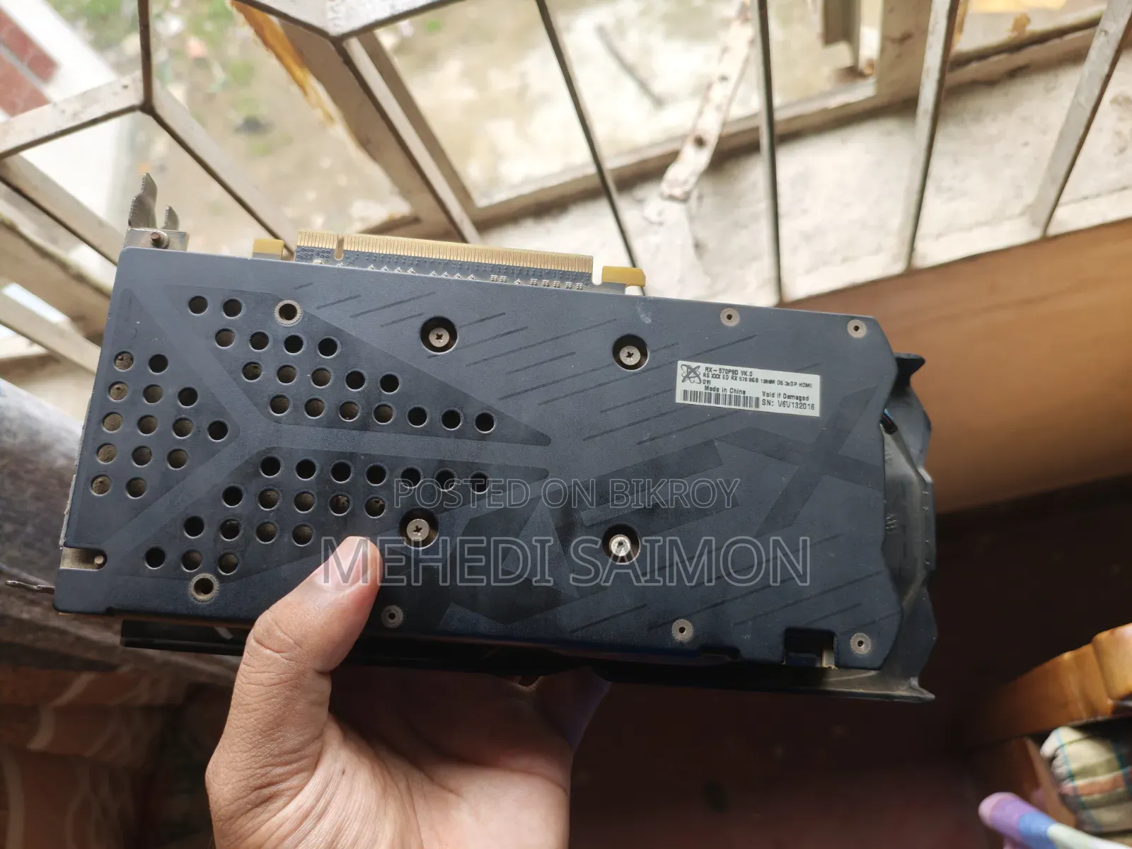 XFX Rx 570 8gb Ddr5 জিপিইউ [নির্ধারিত মূল্য]