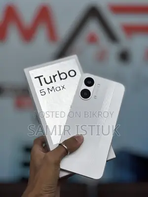 New Xiaomi Redmi Turbo 5 Max 256 GB White