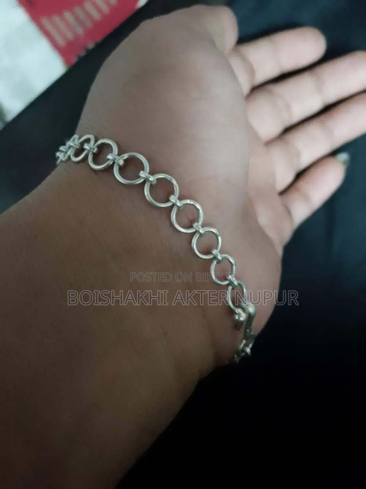 অরিজিনাল চান্দি রুপার ব্রেসলেট