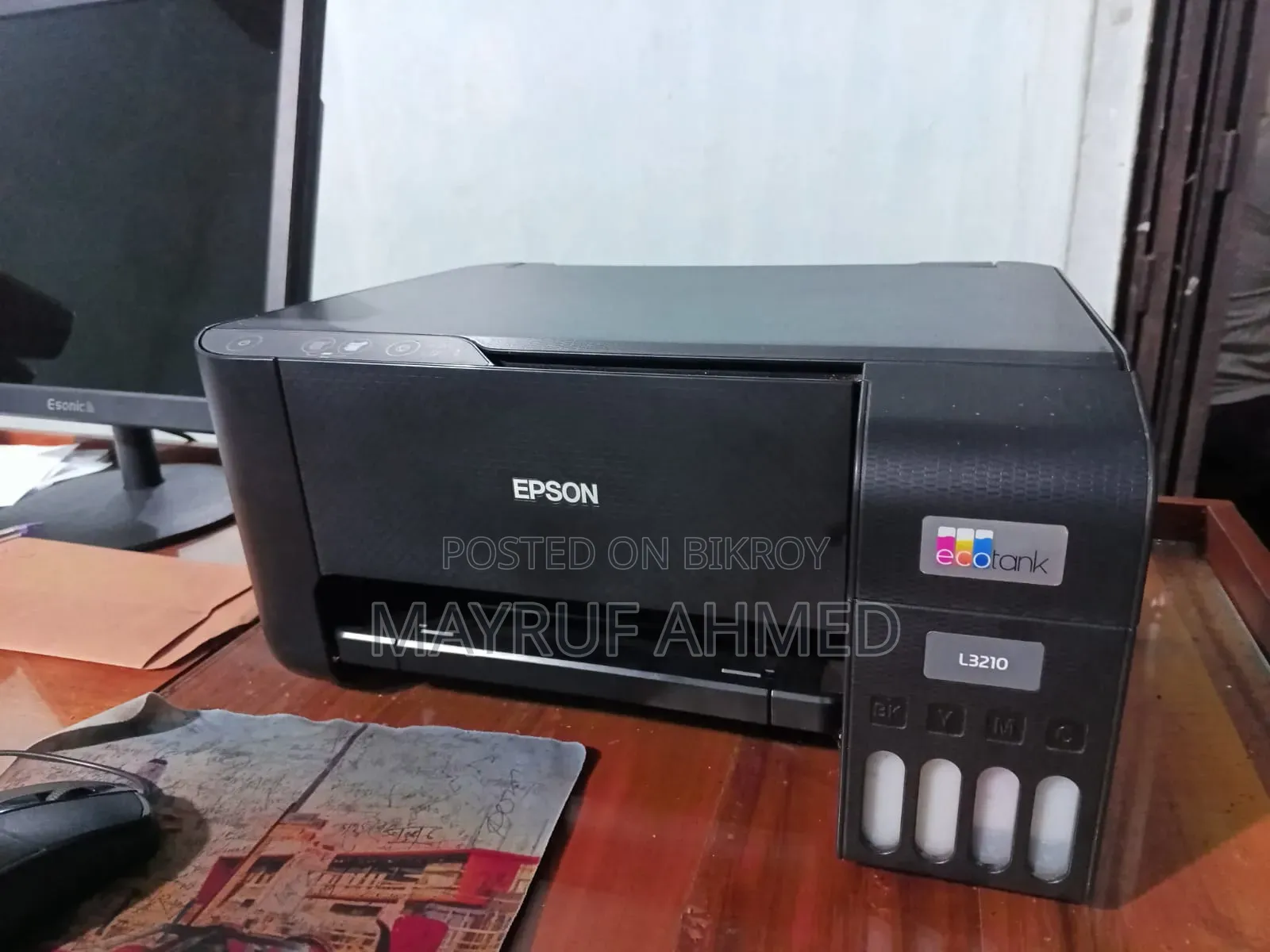 Epson EcoTank L3210 Printer | Print, Scan, Copy | Good Condition |