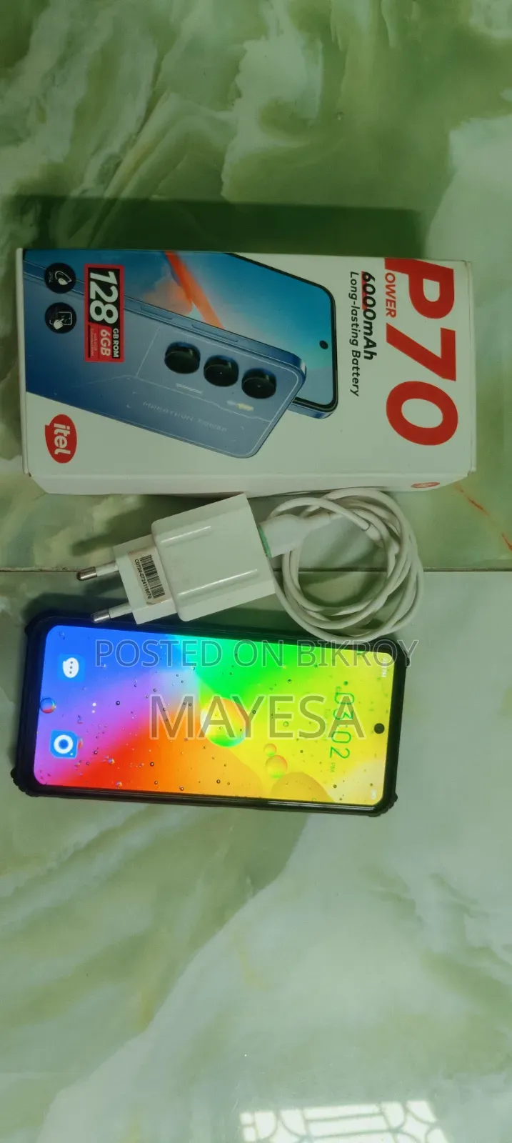 Itel Power 70 128 GB Black