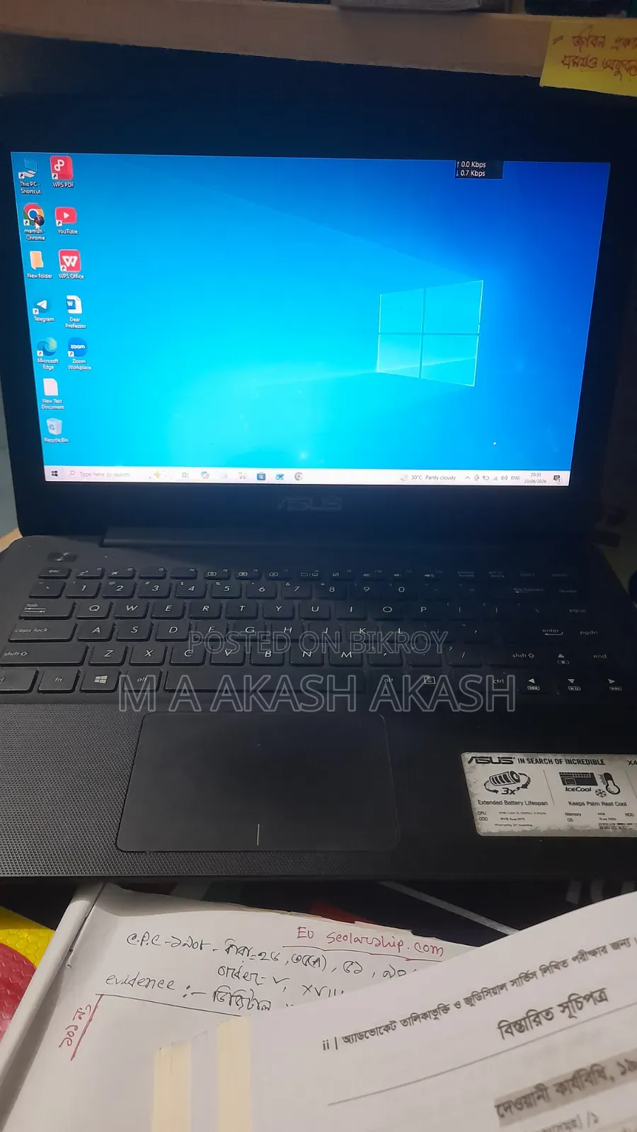 Laptop Asus X450LC 4GB Intel Core i3 HDD 1T