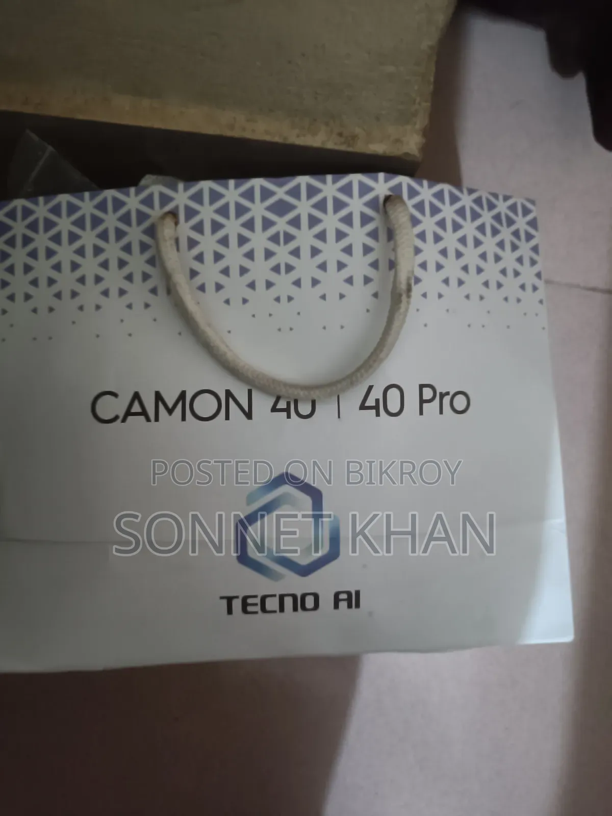 Tecno Camon 40 Pro 4G 128 GB Blue