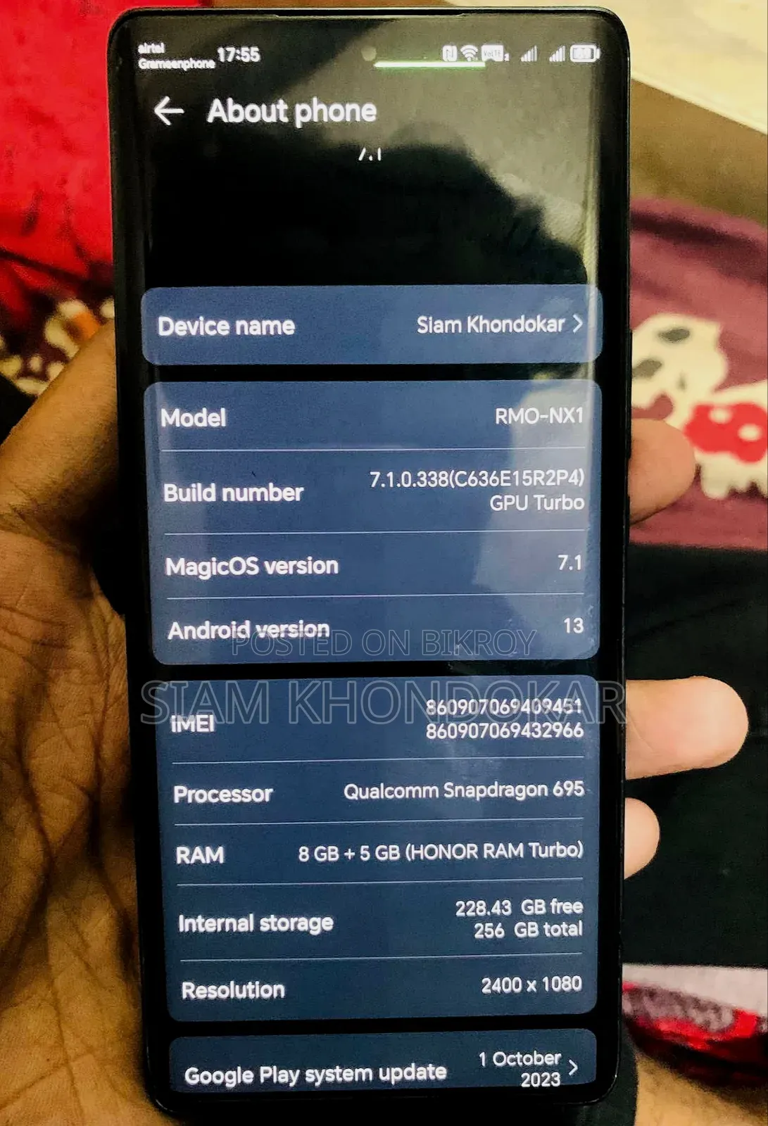Honor X9a 5G 256 GB