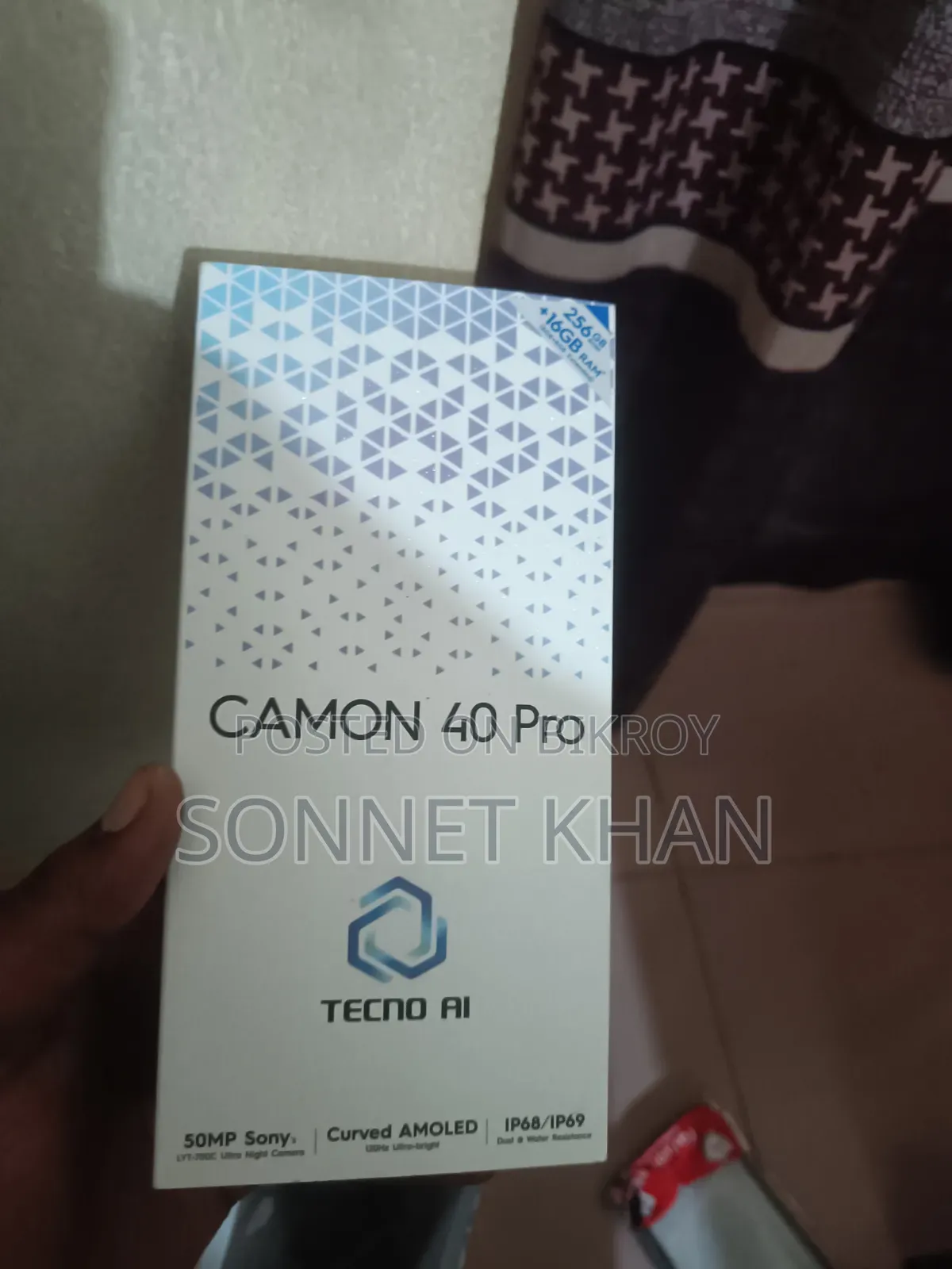 Tecno Camon 40 Pro 4G 128 GB Blue