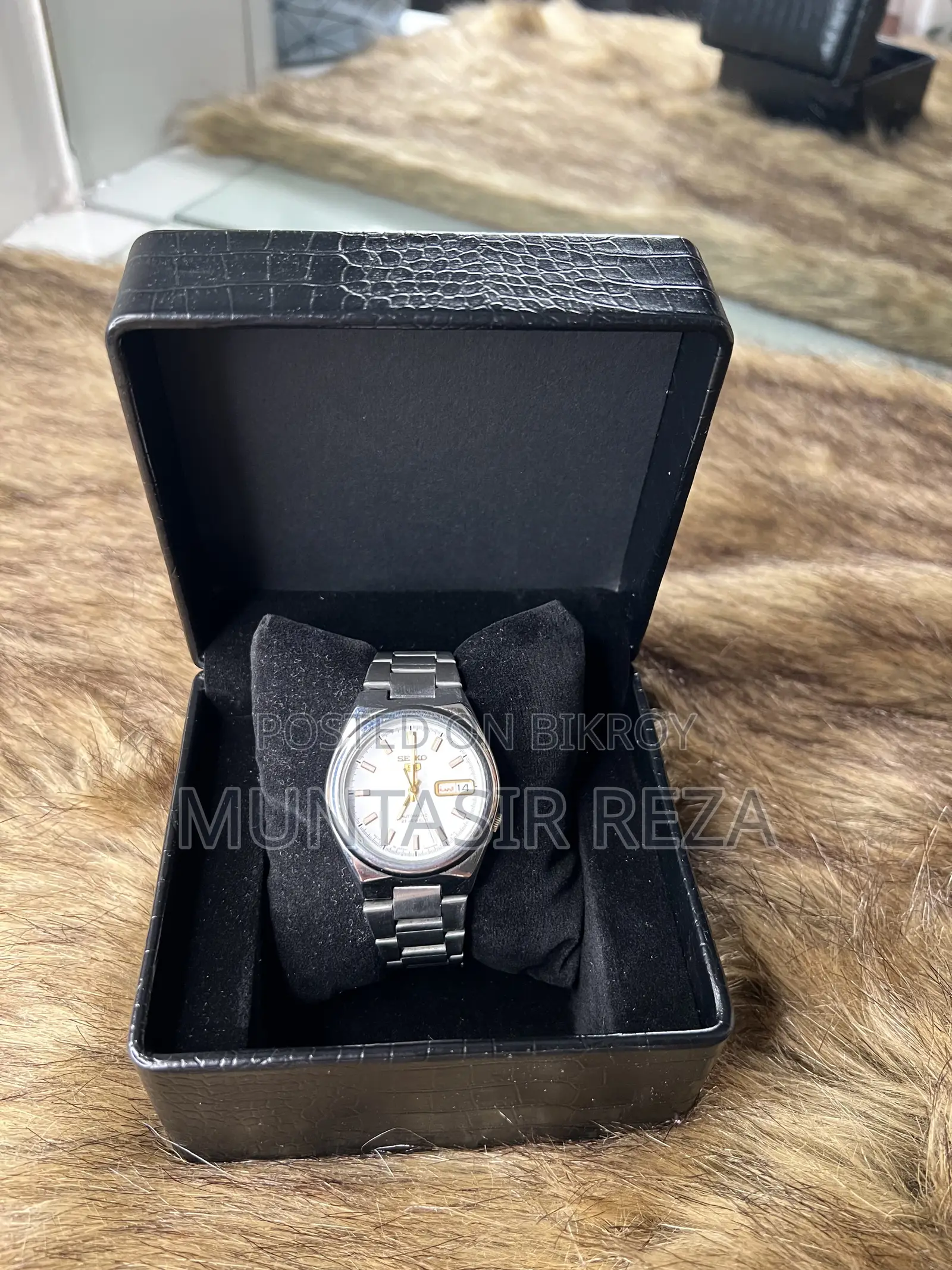 Seiko 5 Automatic 7s26-02s0 White Dialed Watch for Sell