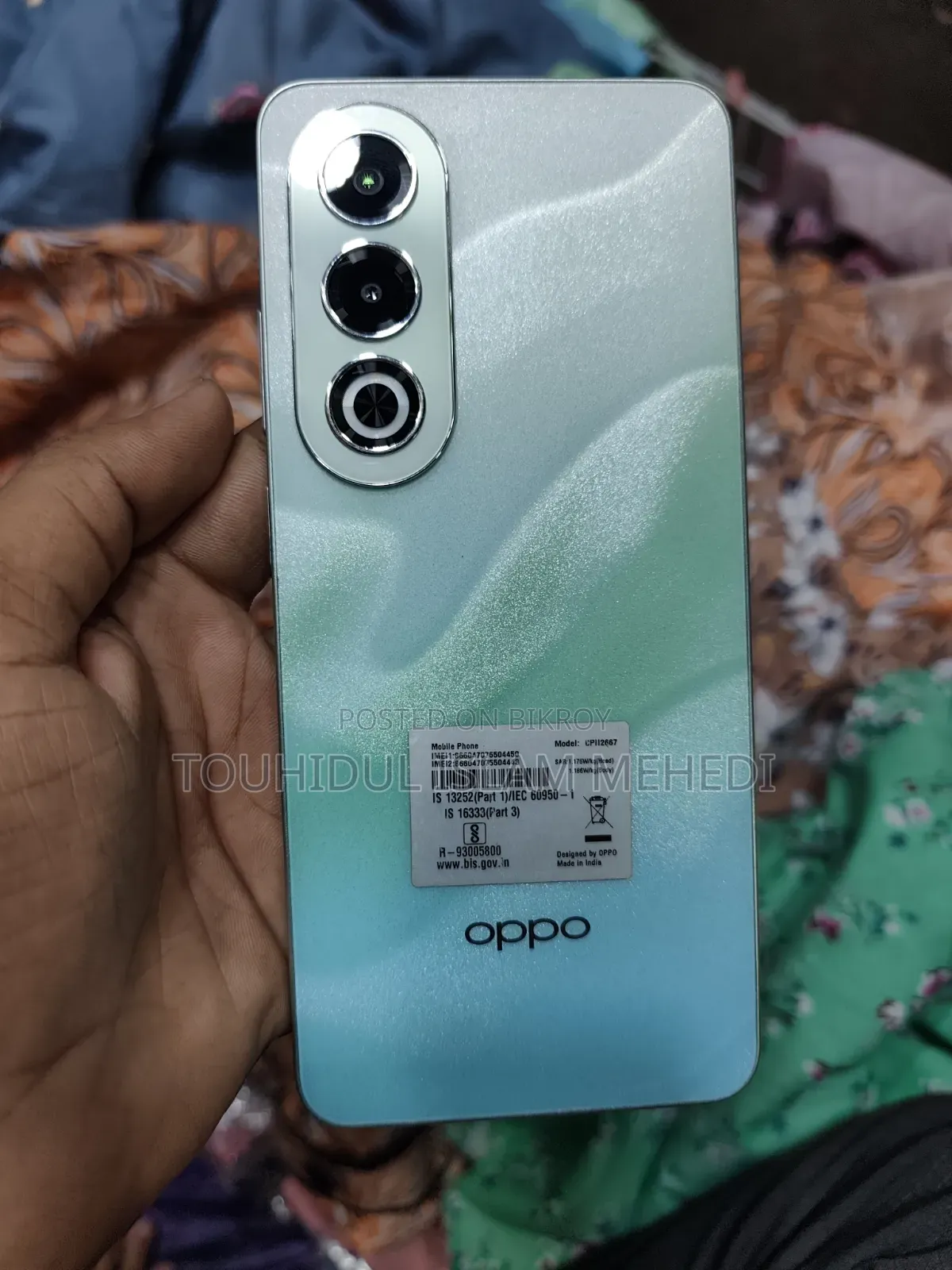 Oppo K12x 128 GB Gray