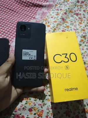 রিয়েলমি সি৩০এস ৬৪ জিবি কালো