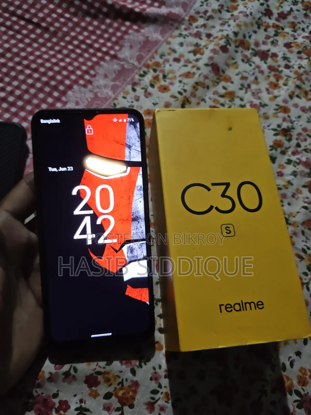 রিয়েলমি সি৩০এস ৬৪ জিবি কালো