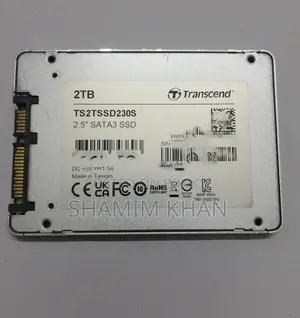 Transcend Sata-3/ M-230s- 2tb SSD- 100% Lifetime.