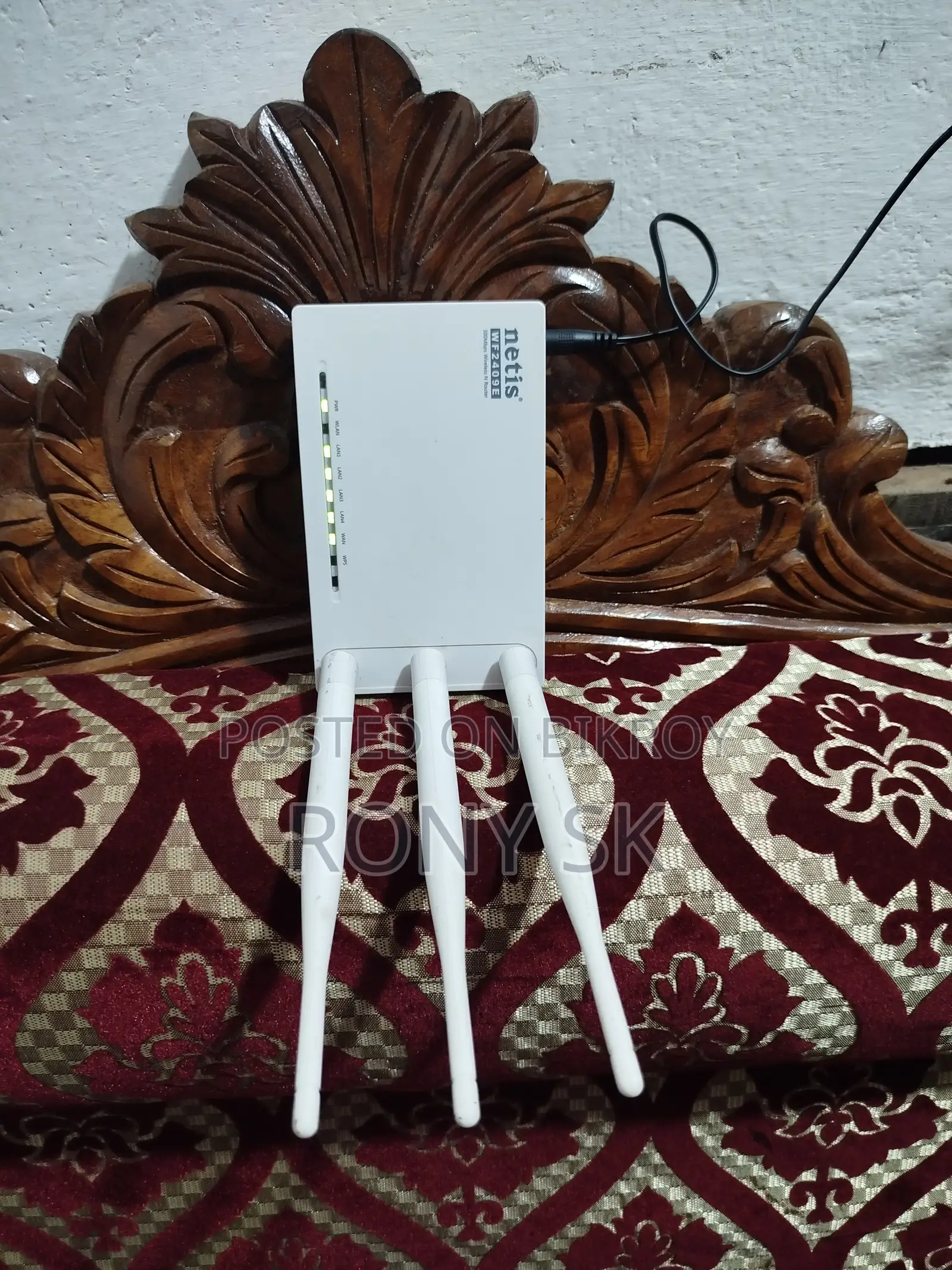 High Range Netis Full Fresh Routar, 5 Dbl Antenna