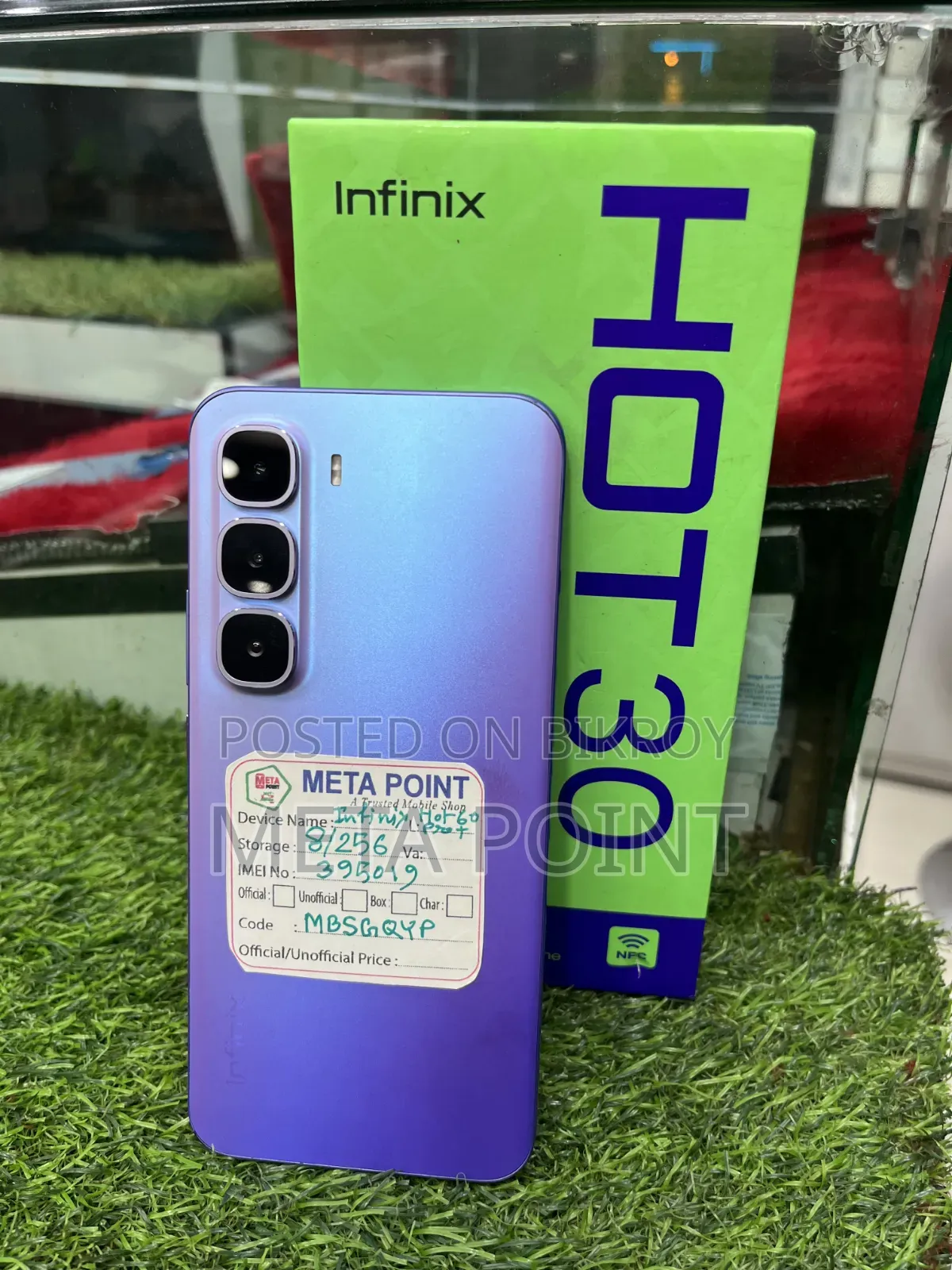 Infinix Hot 60 Pro+ 256 GB Purple