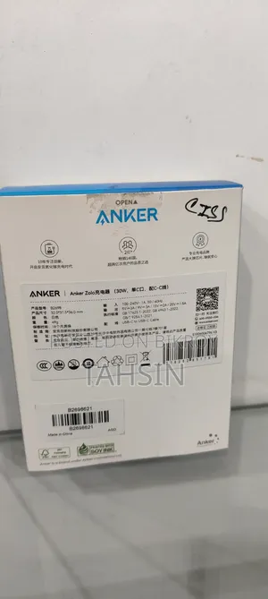Anker Zolo 30w B2698 With Cable
