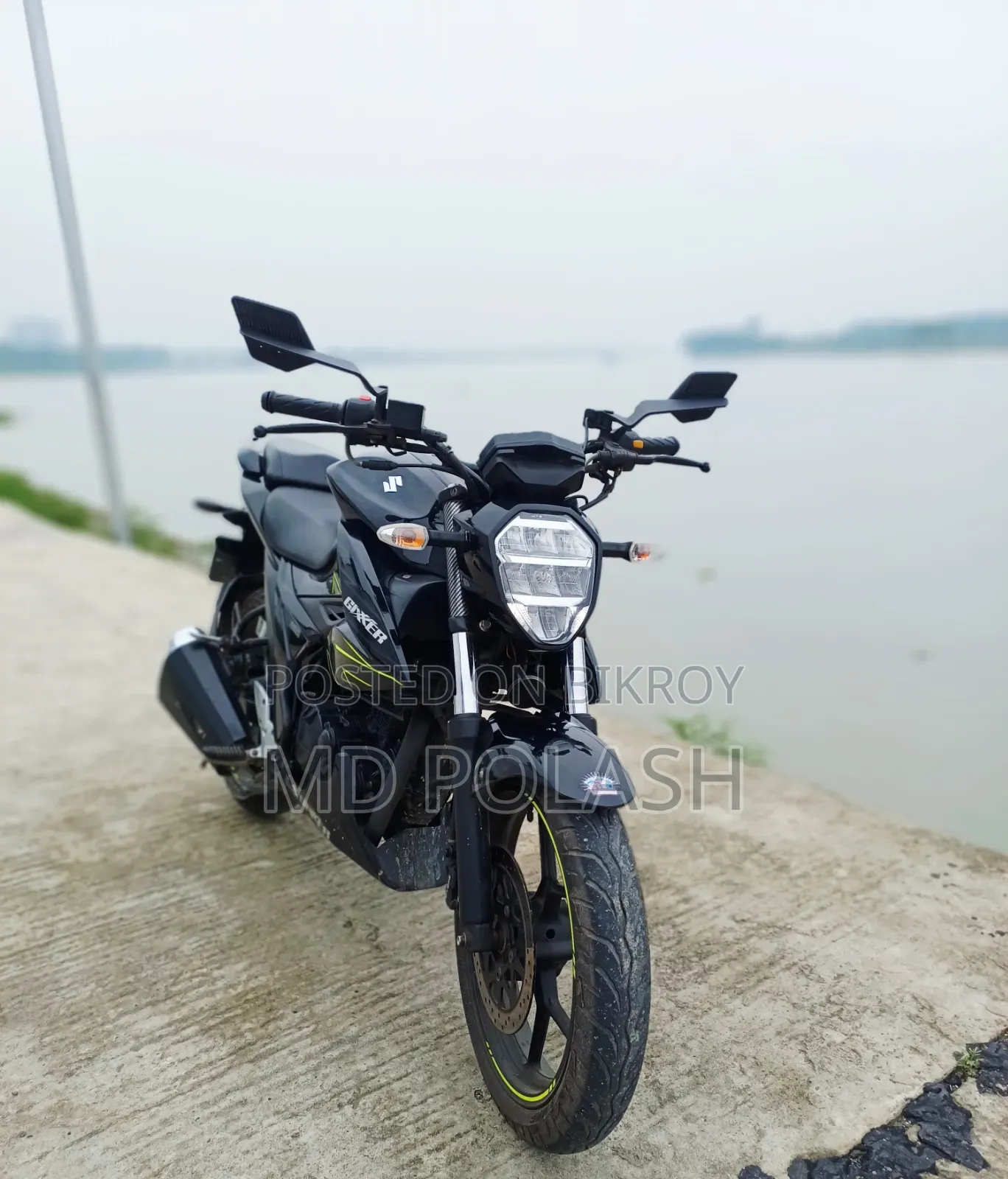 New Suzuki Gixxer Fi ABS 2025 Black