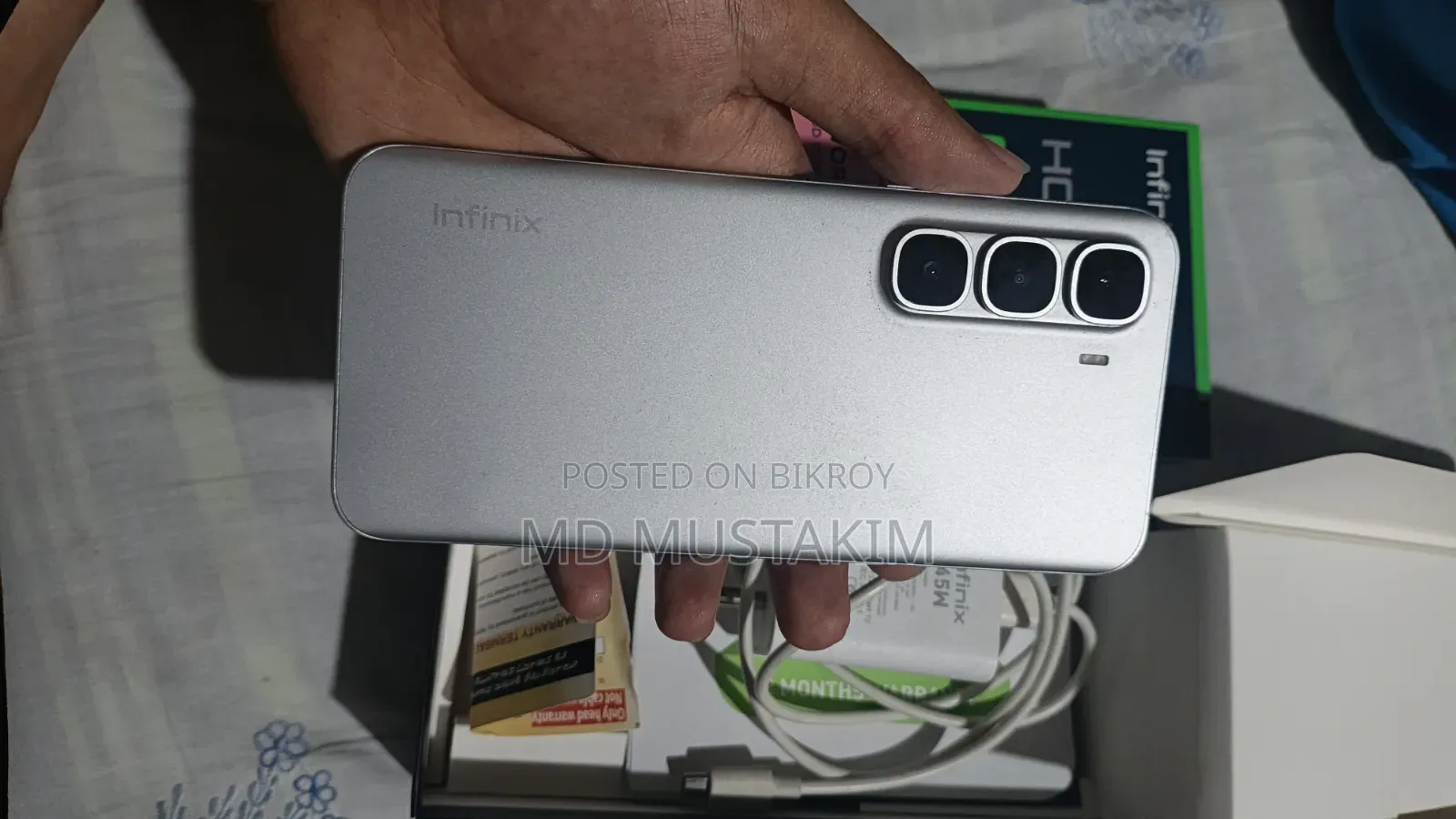 Infinix Hot 60 Pro+ 256 GB White