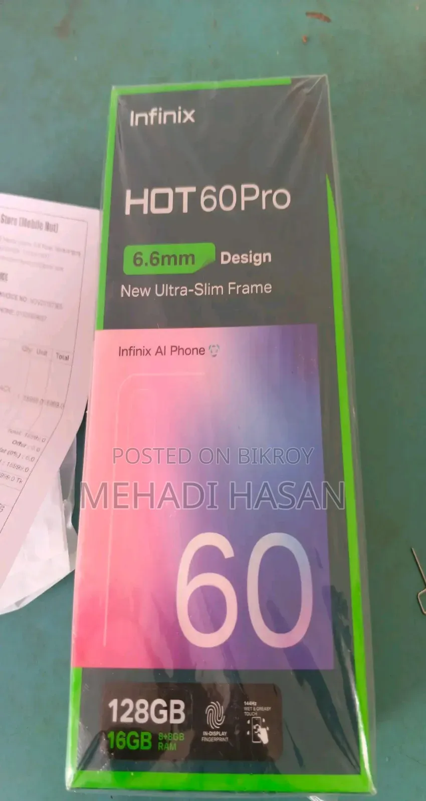 Infinix Hot 60 Pro+ 128 GB Black
