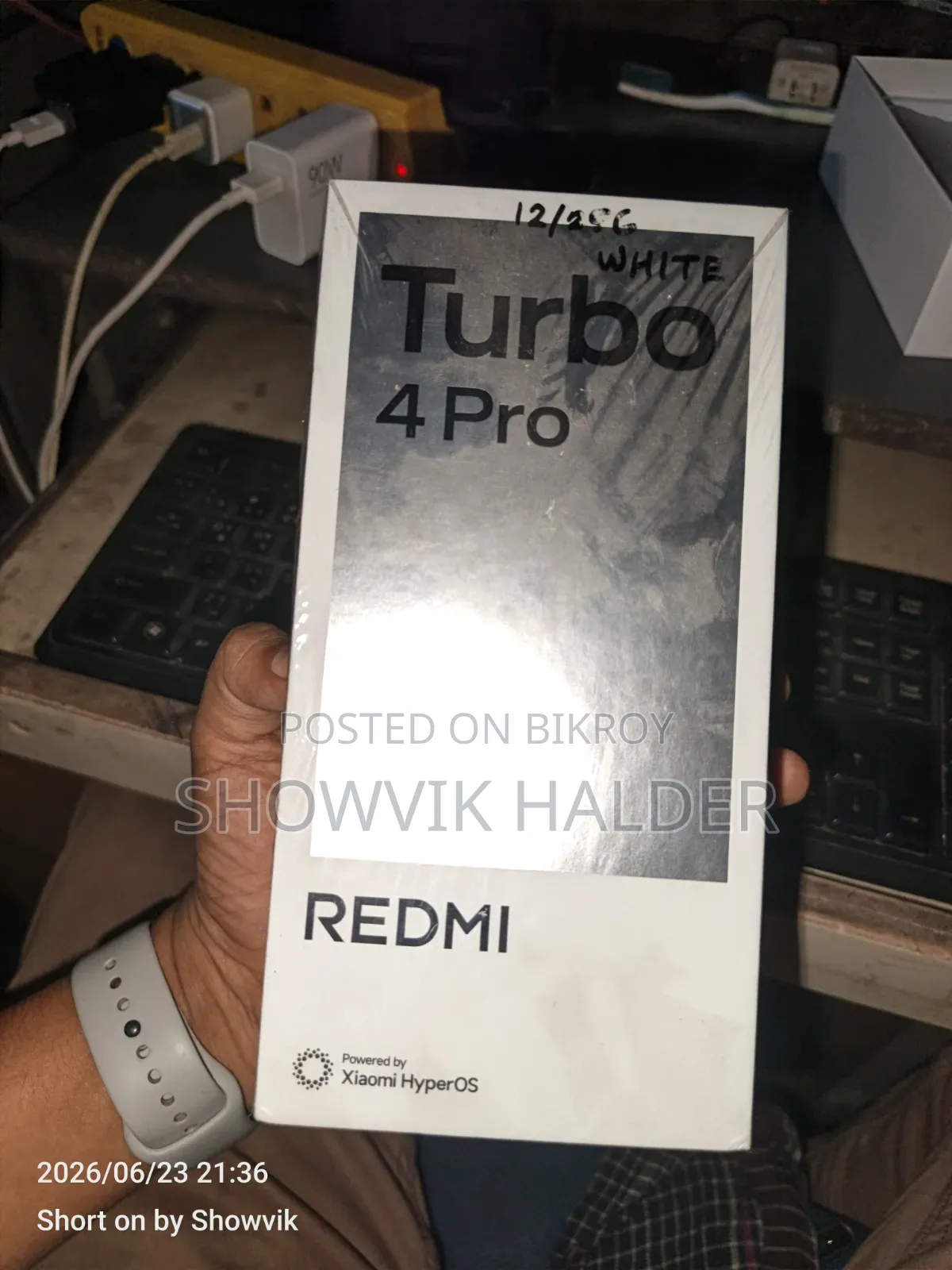 Xiaomi Redmi Turbo 4 Pro 256 GB White