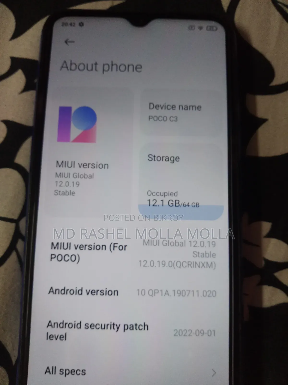 Mobile Phone 64 GB Gray
