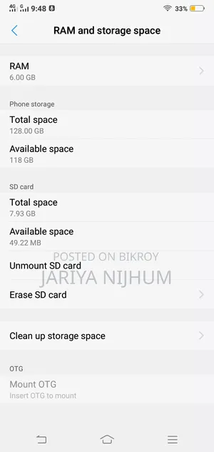 Vivo Y95 128 GB Blue