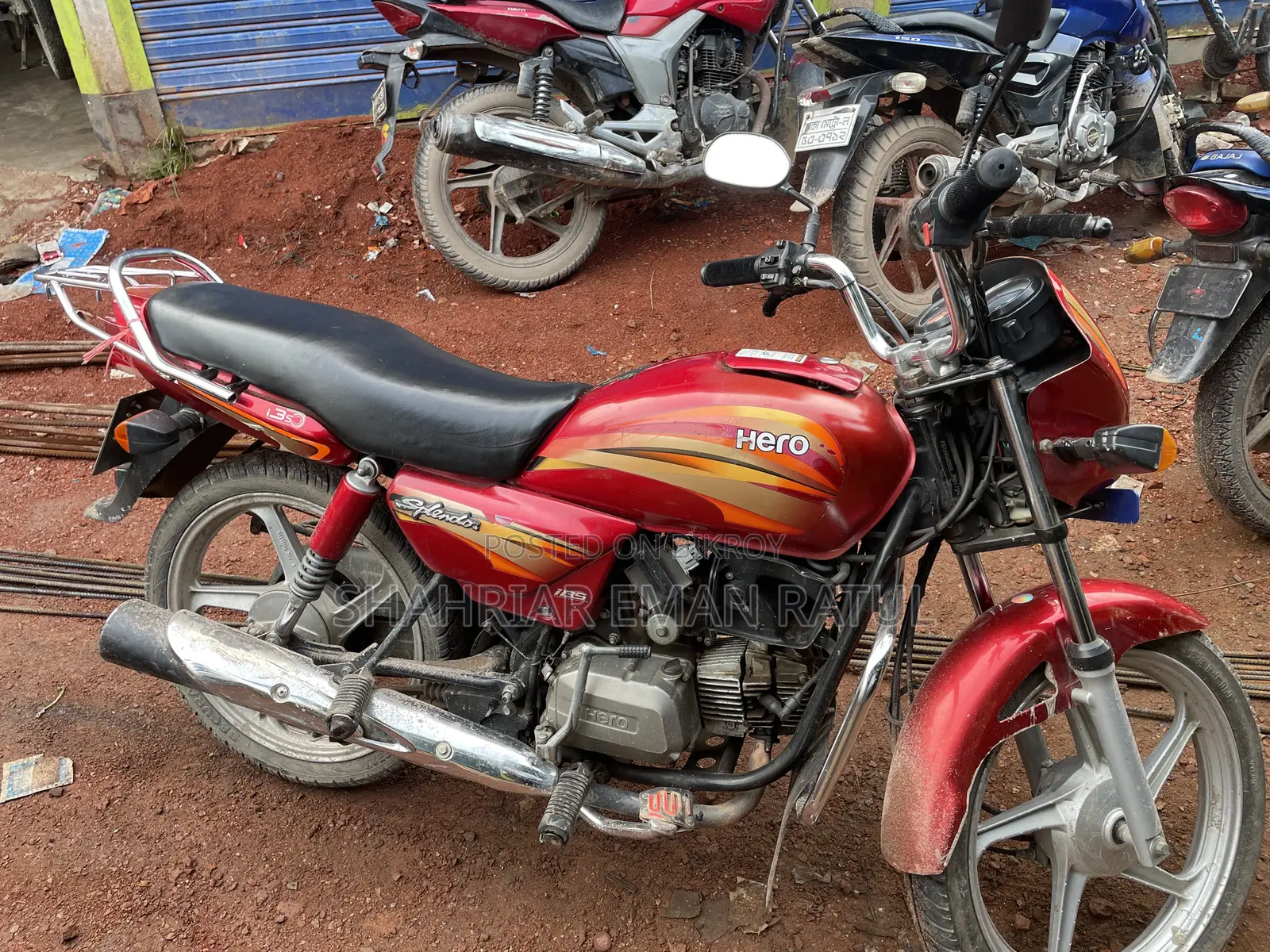 হিরো স্প্লেন্ডার প্লাস ২০২০ রেড