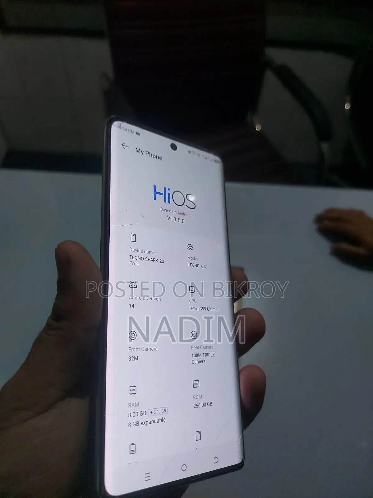 New Tecno Spark 20 Pro Plus 256 GB Gray