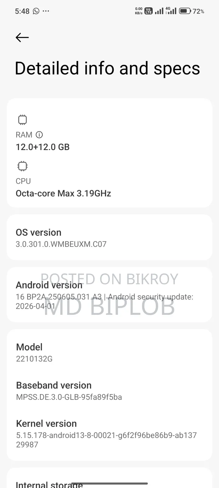 Xiaomi 13 Pro 256 GB Black