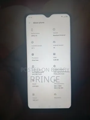 Oppo F9 64 GB Red