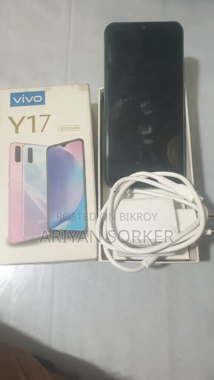 ভিভো ওয়াই১৭ ২৫৬ জিবি ব্লু