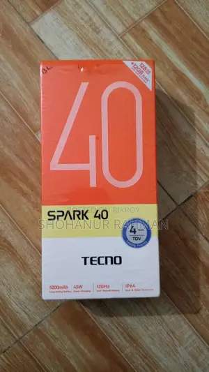 Tecno Spark 40 128 GB Black