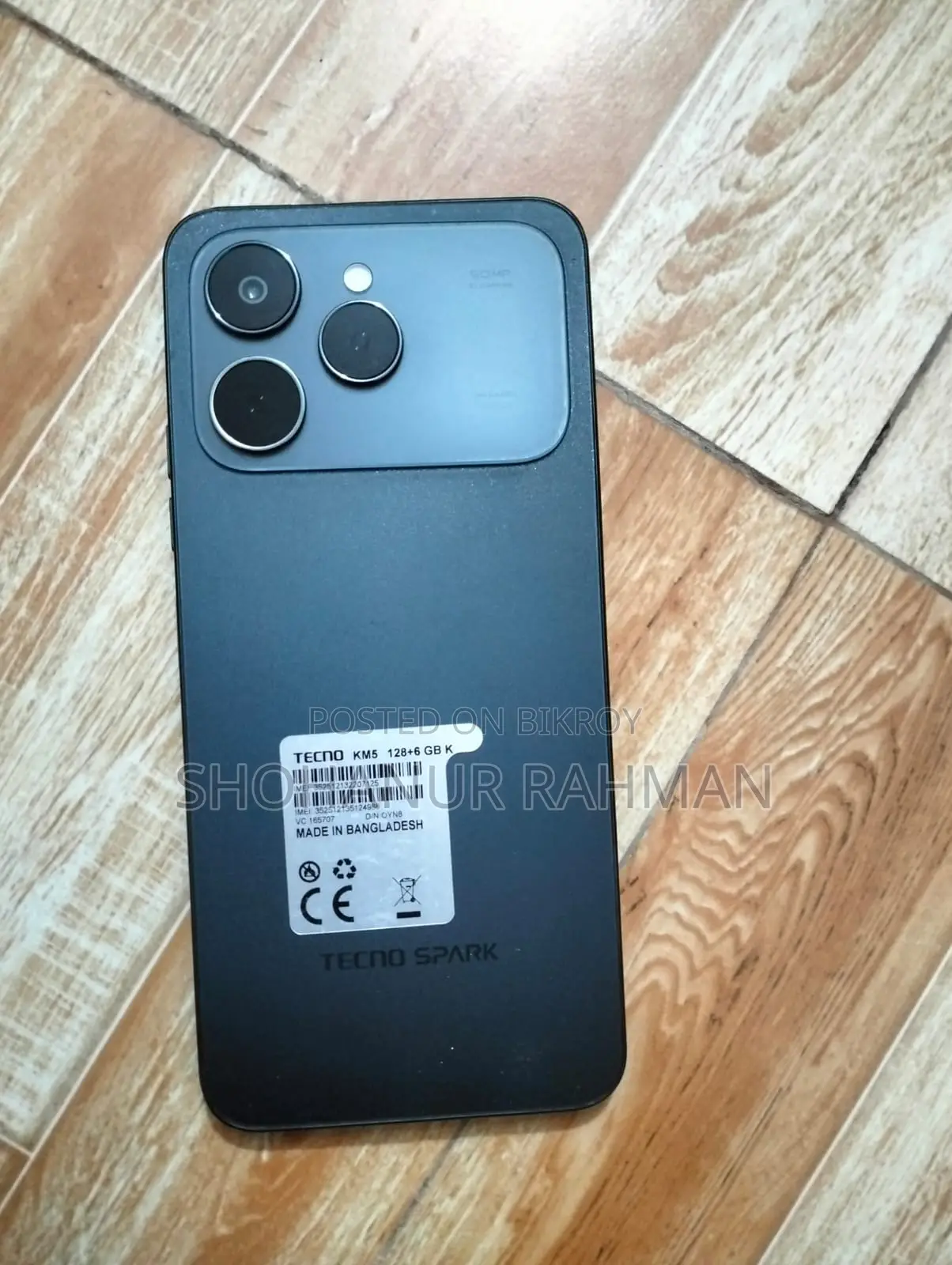 Tecno Spark 40 128 GB Black