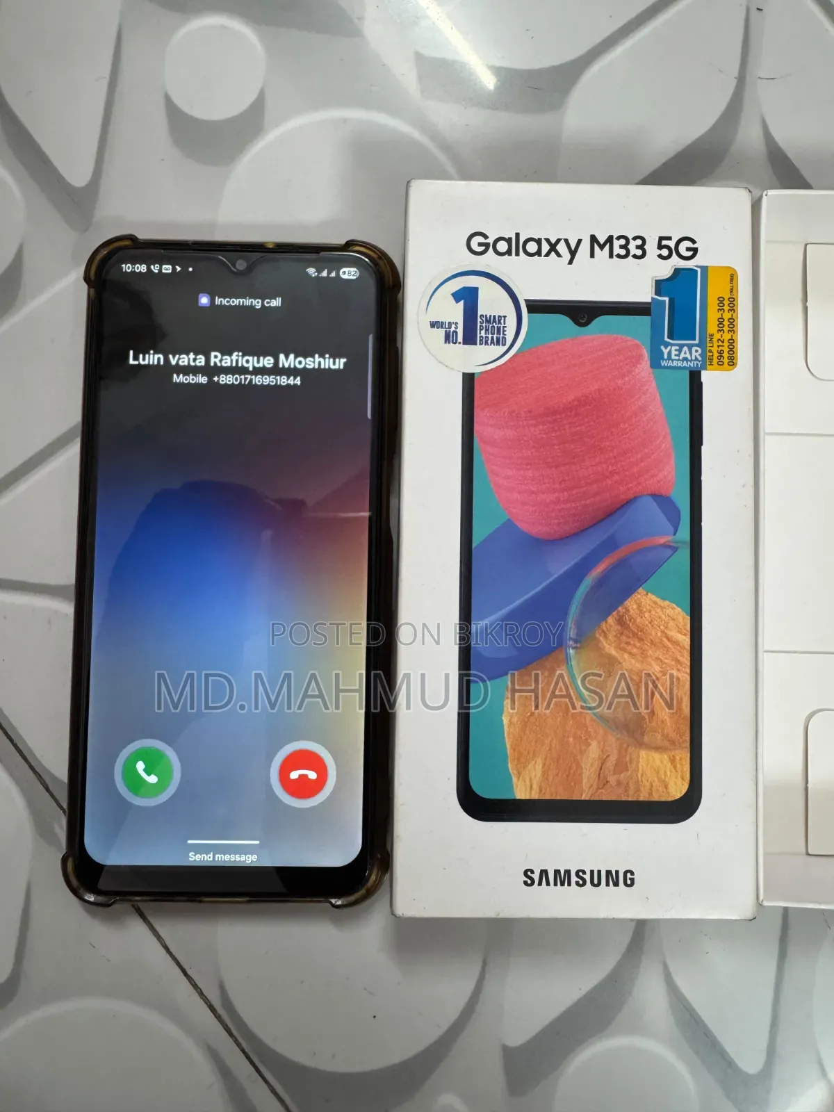Samsung Galaxy M33 128 GB Blue