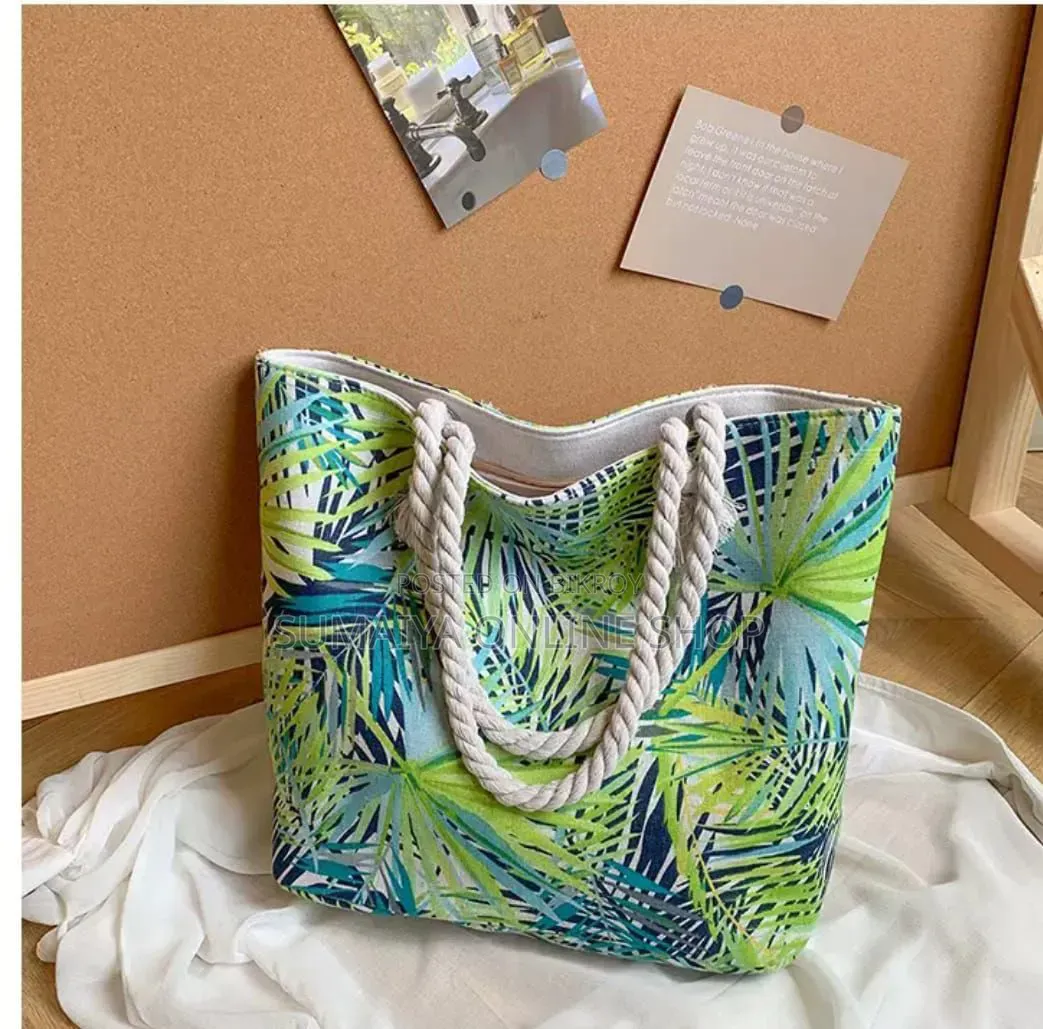 Floral Canvas Bag