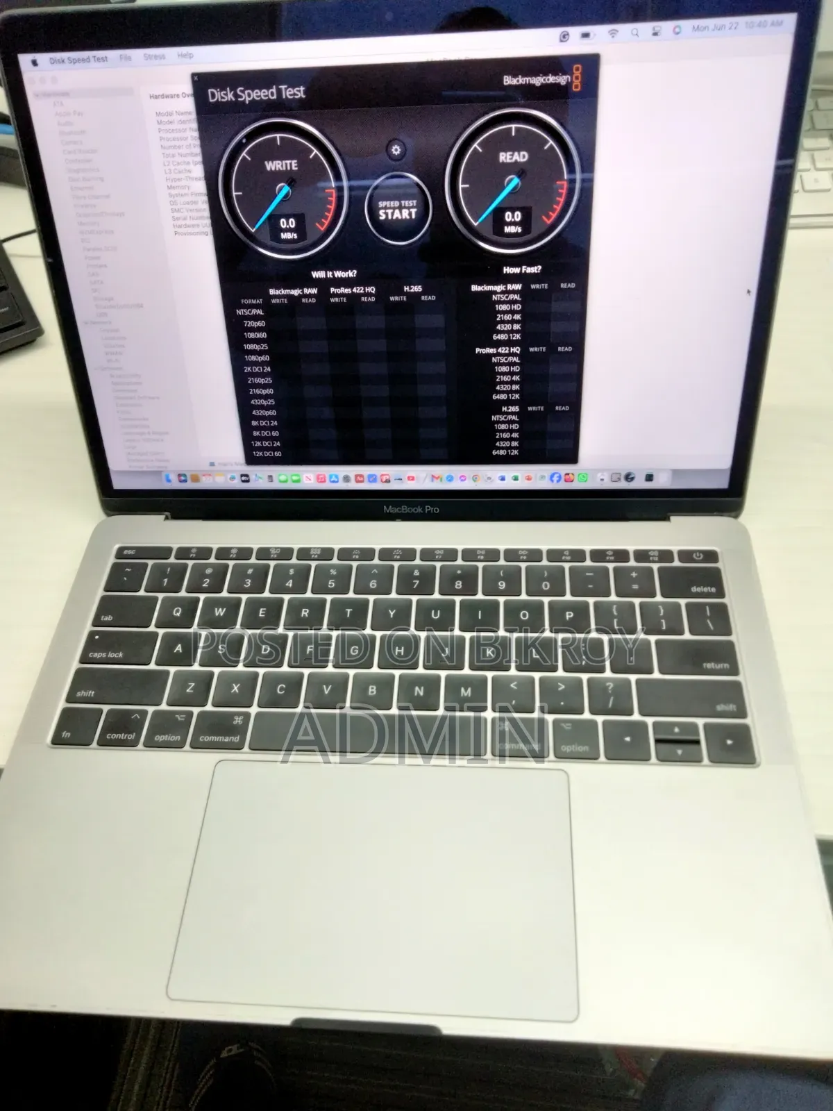 Laptop Apple MacBook Pro 2016 16GB Intel Core 7 eMMC 512GB