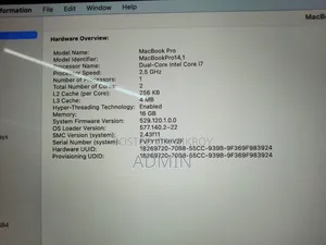 Laptop Apple MacBook Pro 2016 16GB Intel Core 7 eMMC 512GB