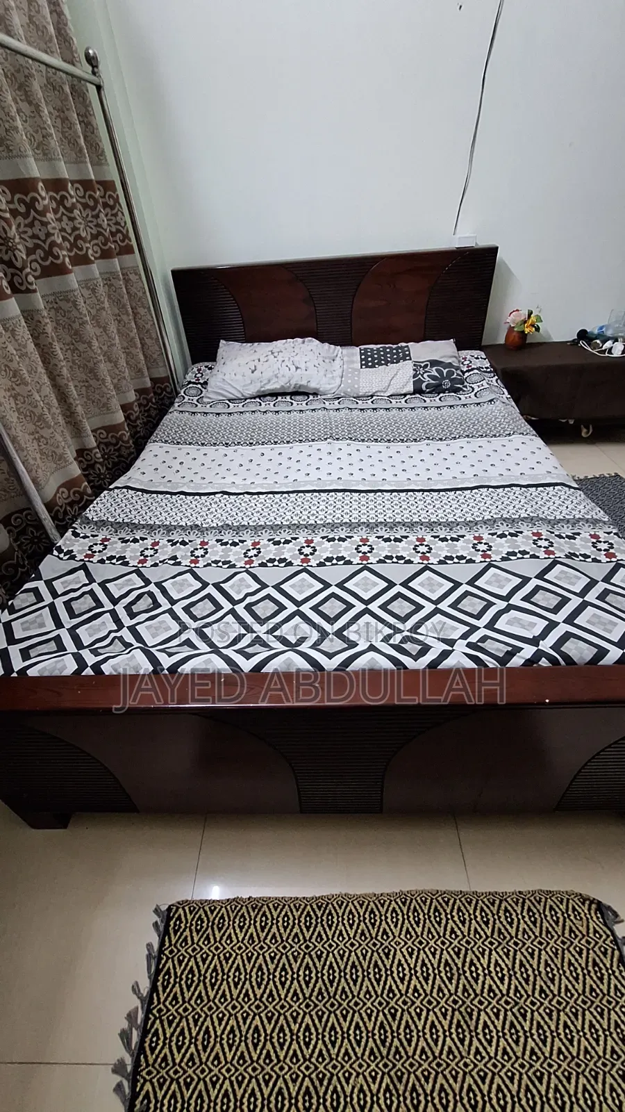 Malaysian Wood এর Queen Size Bed