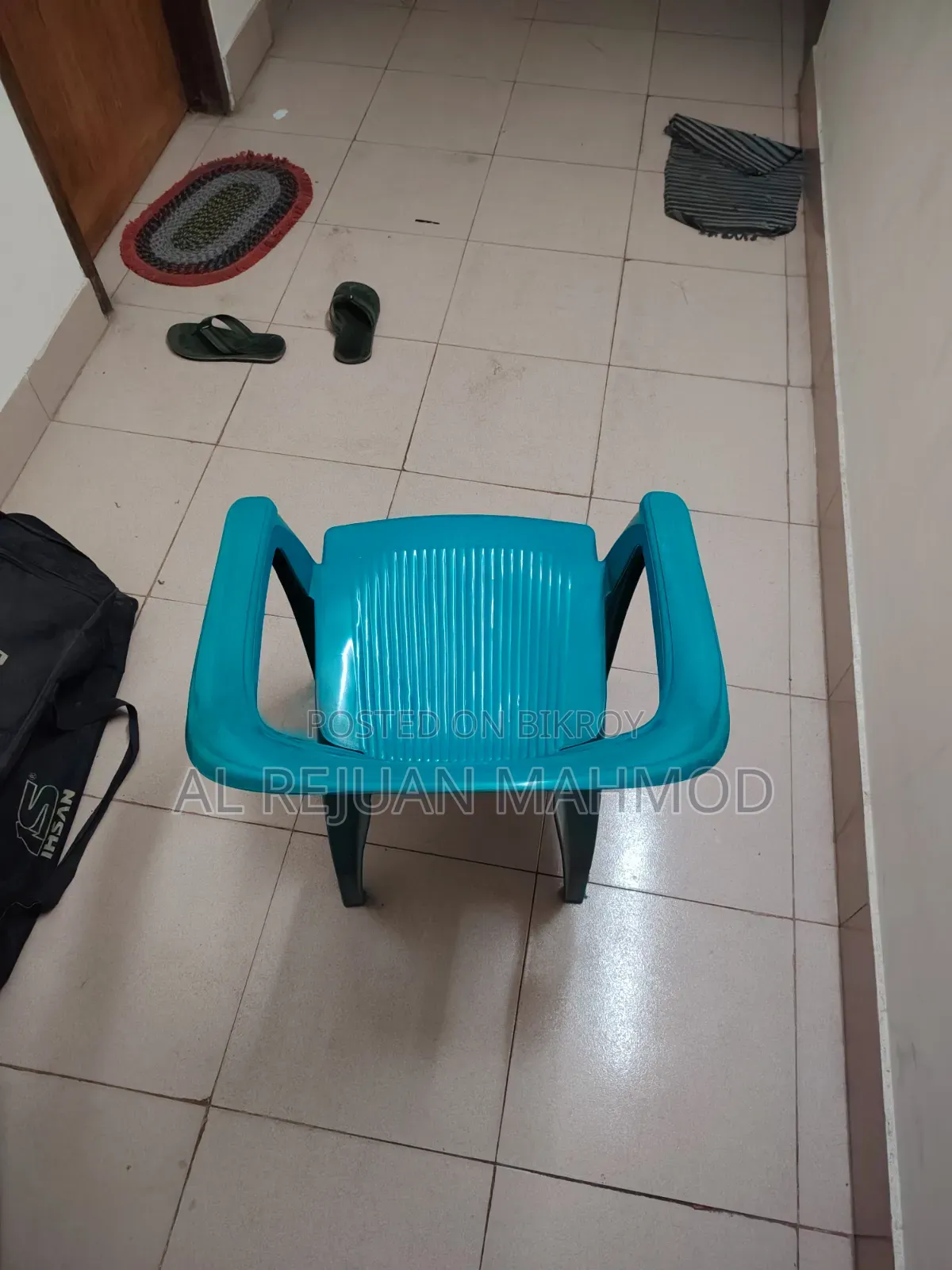 RFL Garden Chair Net Flower Tulip Green