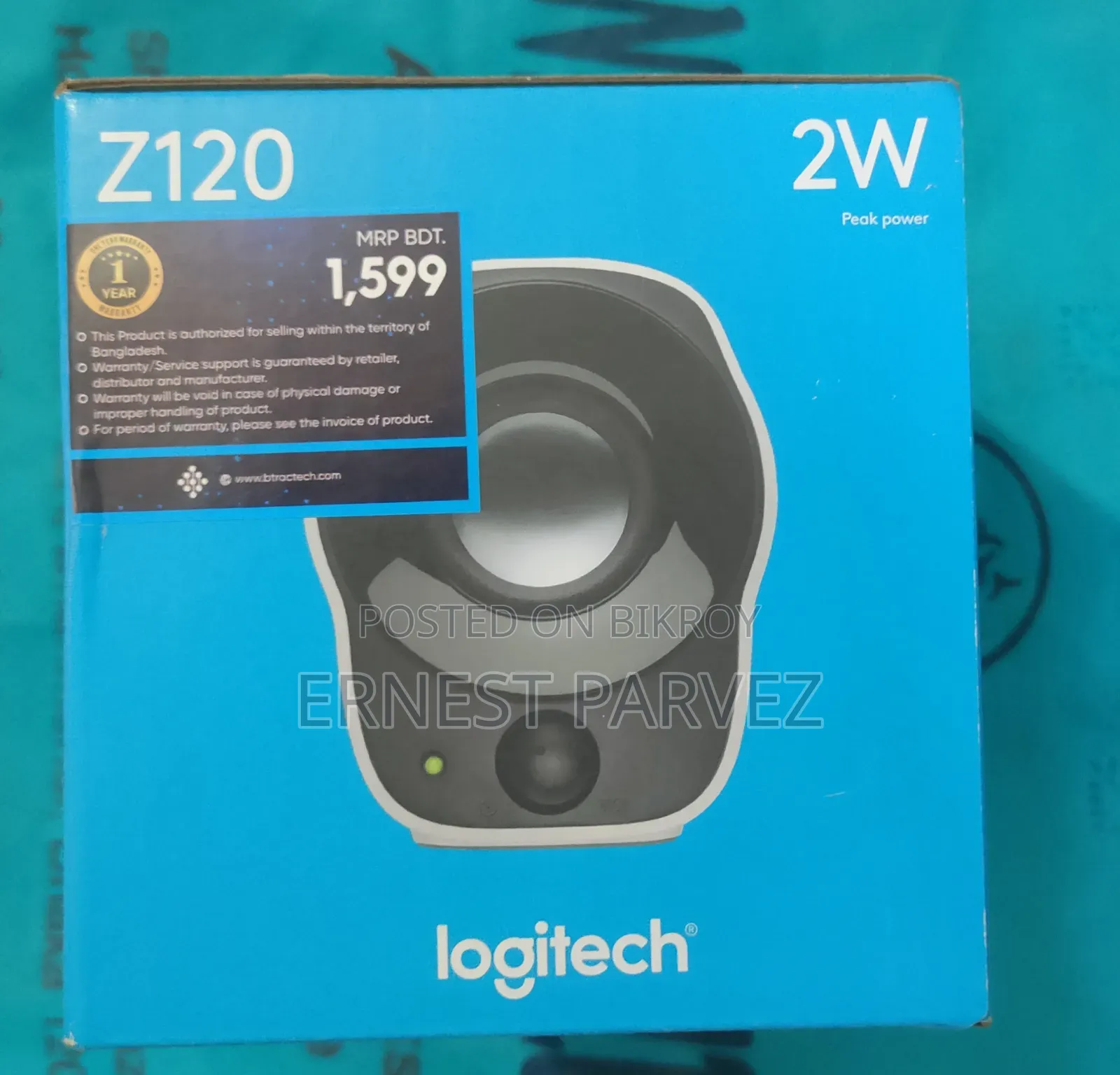 Logitech Z120 Compact Stereo Speakers