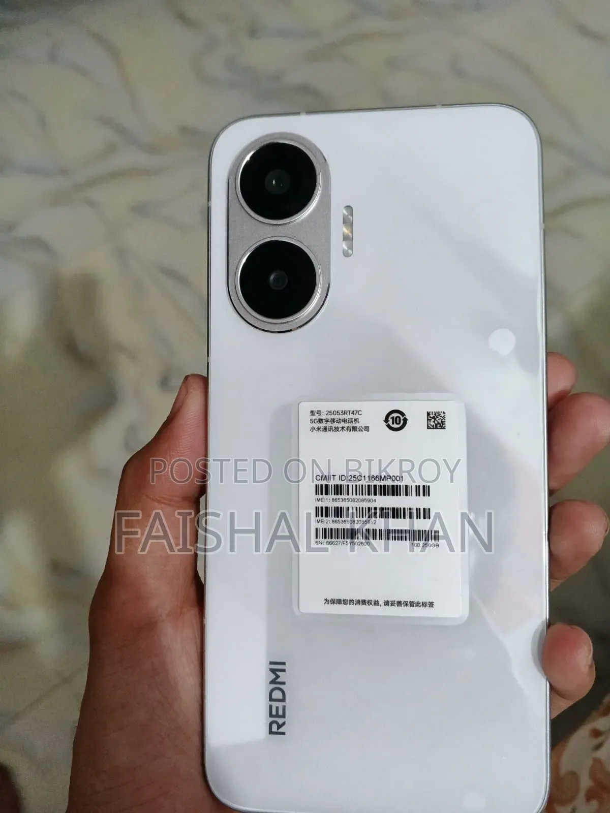 New Xiaomi Redmi Turbo 4 Pro 256 GB Red