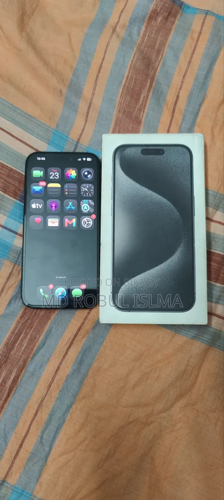Apple iPhone 15 Pro 128 GB Black