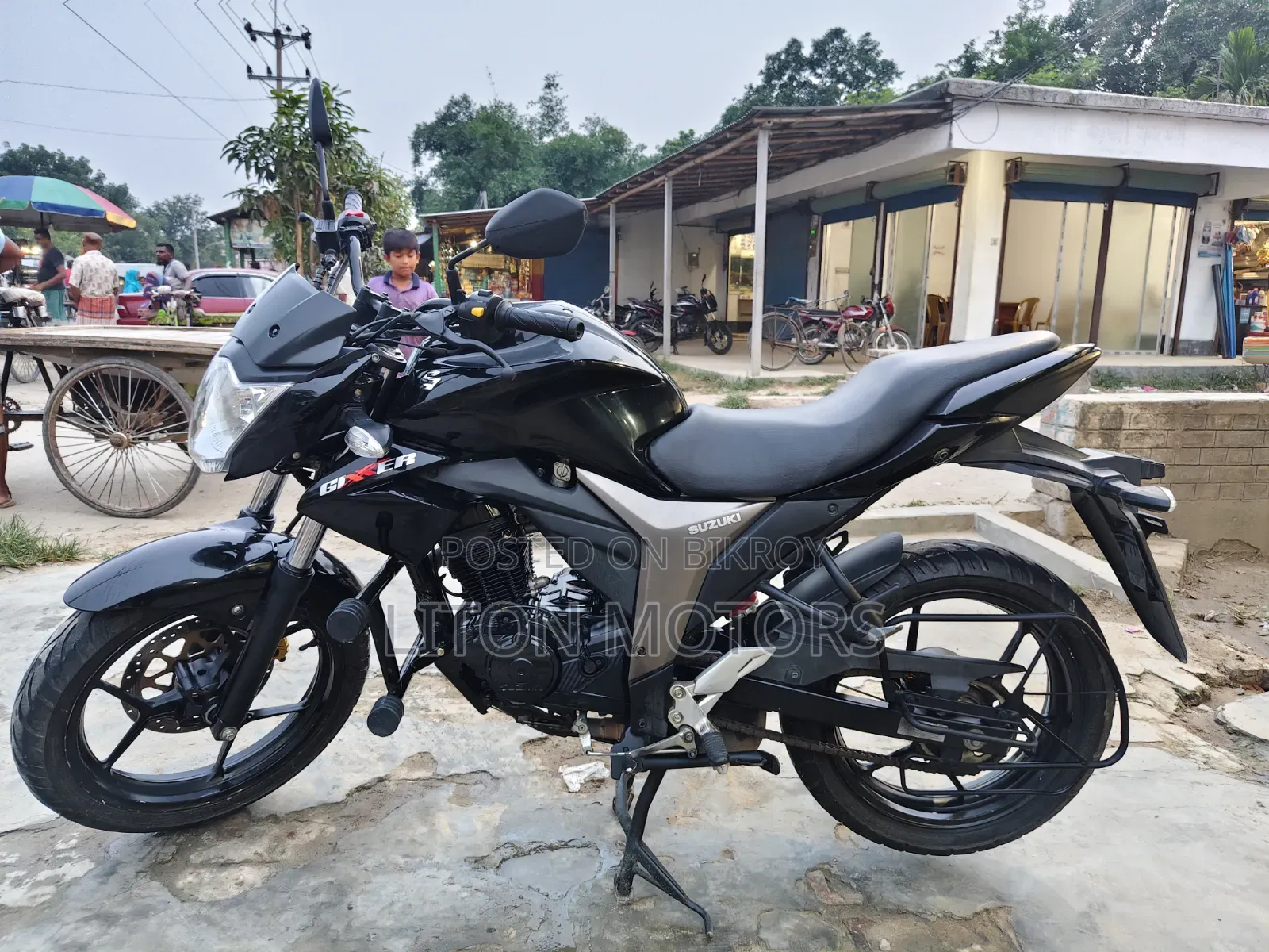 Suzuki Gixxer Monotone 2024 Black