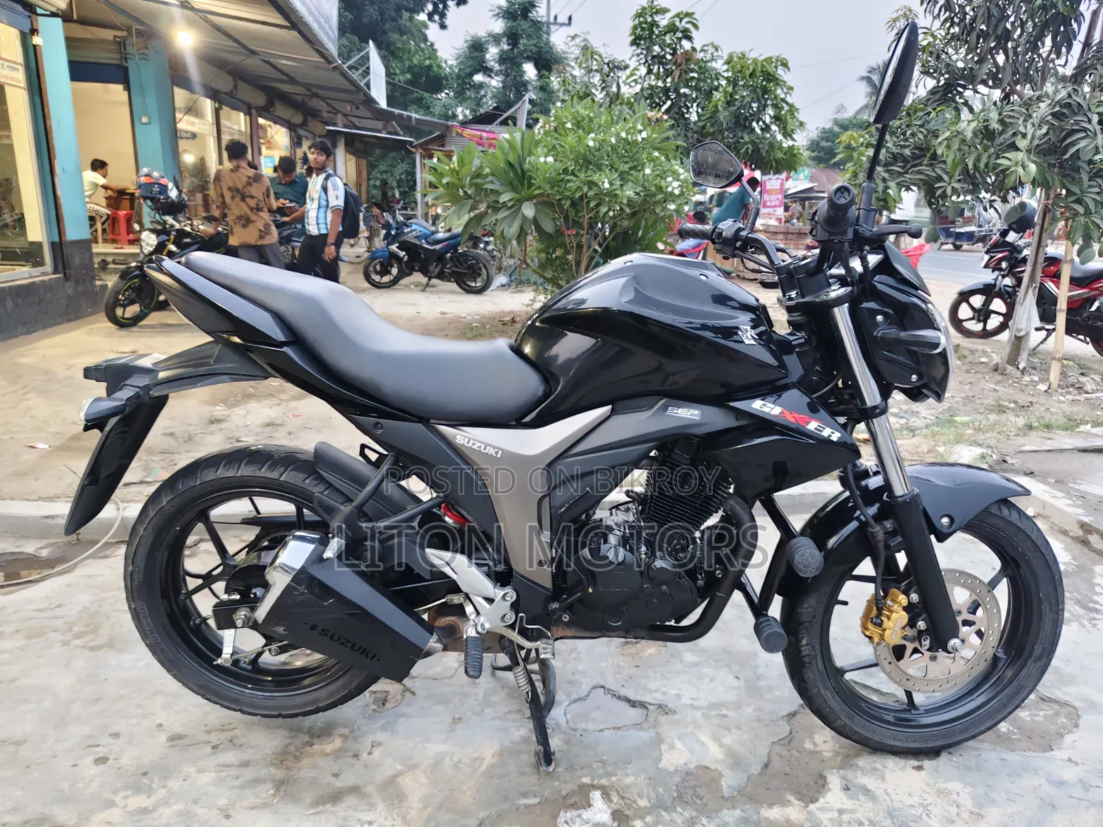 Suzuki Gixxer Monotone 2024 Black