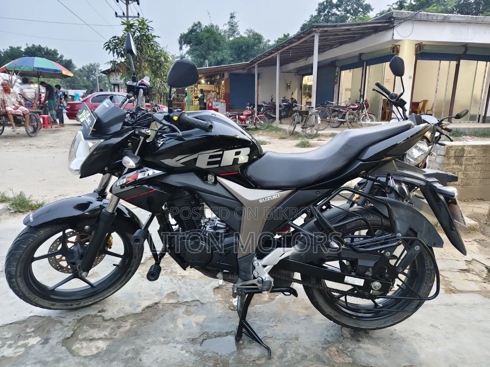 Suzuki Gixxer Monotone 2023 Black
