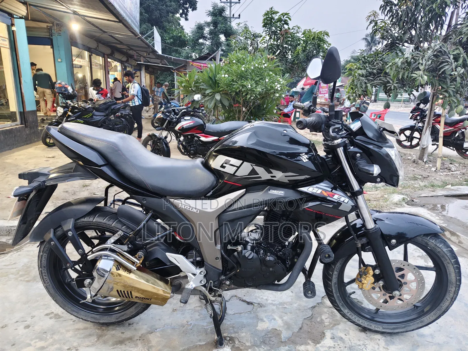 Suzuki Gixxer Monotone 2023 Black