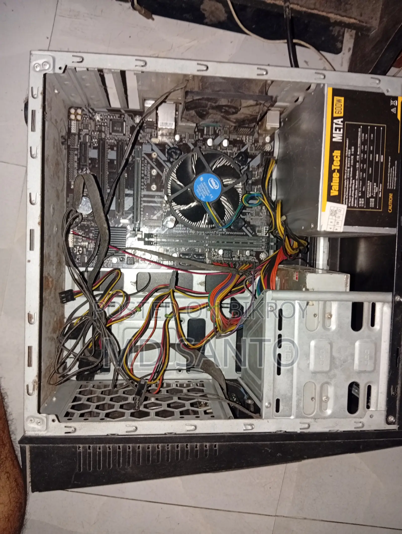 Motherboard, Case and Power Supply for Sale